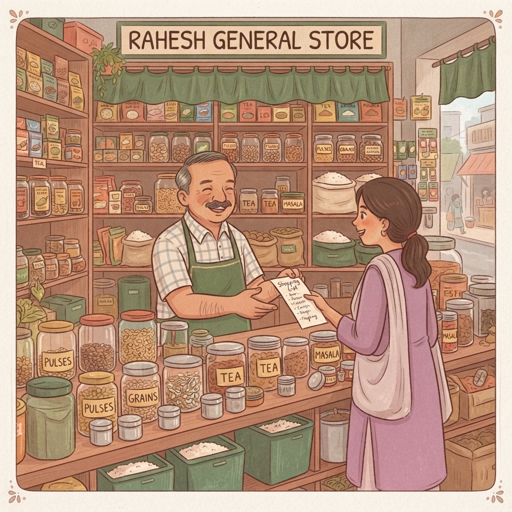 The shopkeeper who knows every family in the neighbourhood